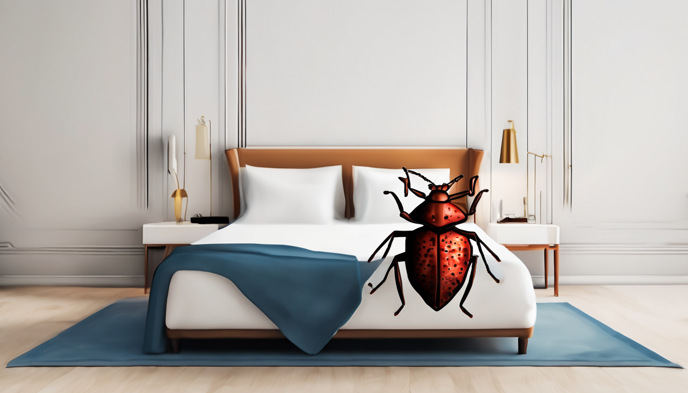 Bed Bug Treatment Solutions in Dubai Hotels - professional technician inspecting hotel mattress