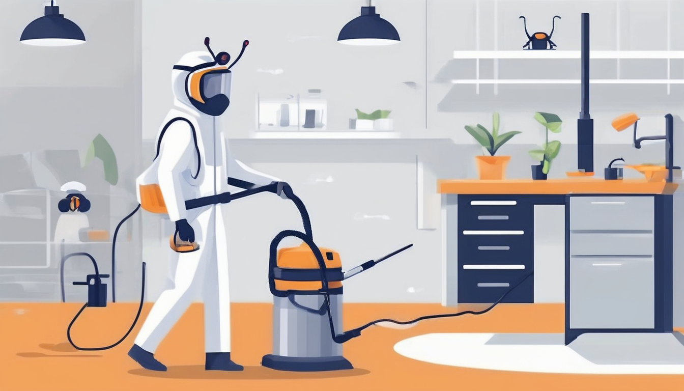 Best Industry Specific Pest Control Services - professional technician inspecting commercial kitchen