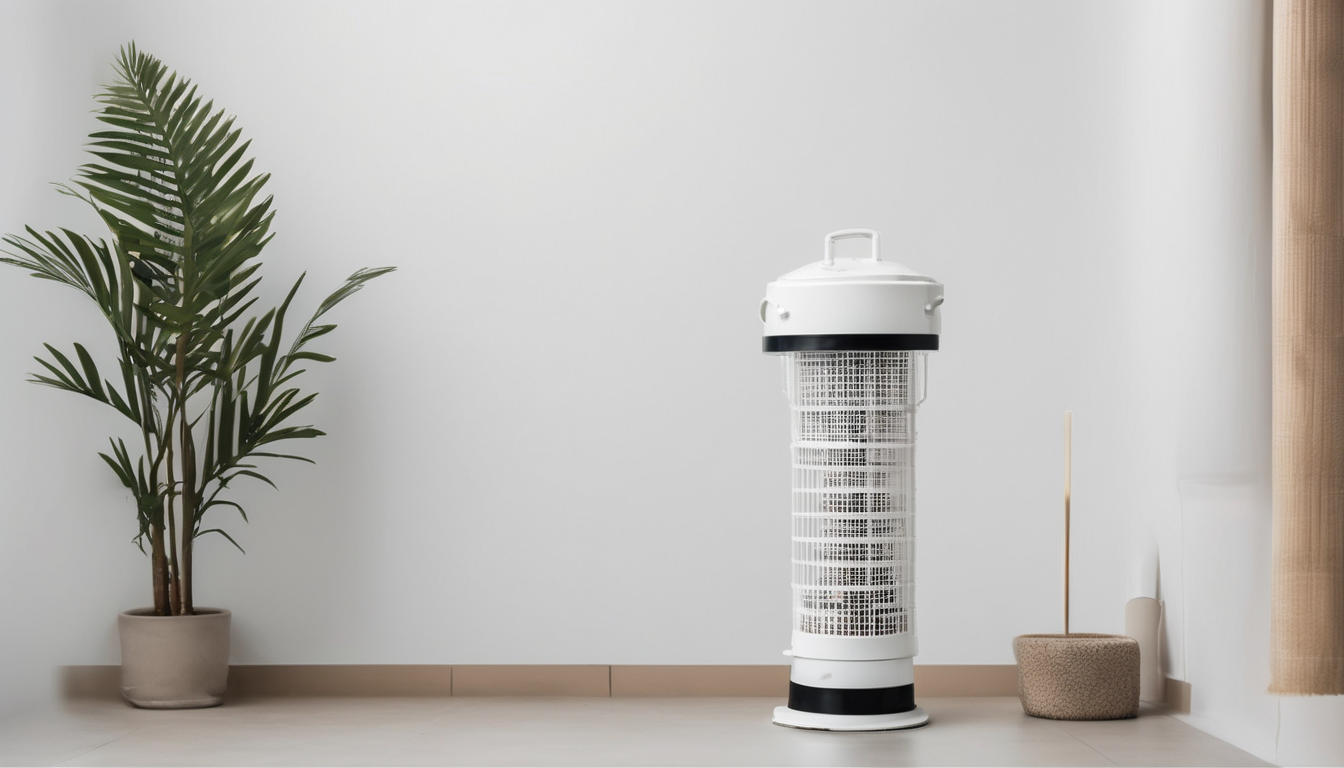 Biogents Mosquito Trap Cost and Availability Dubai - Professional installation at Dubai villa showing proper placement