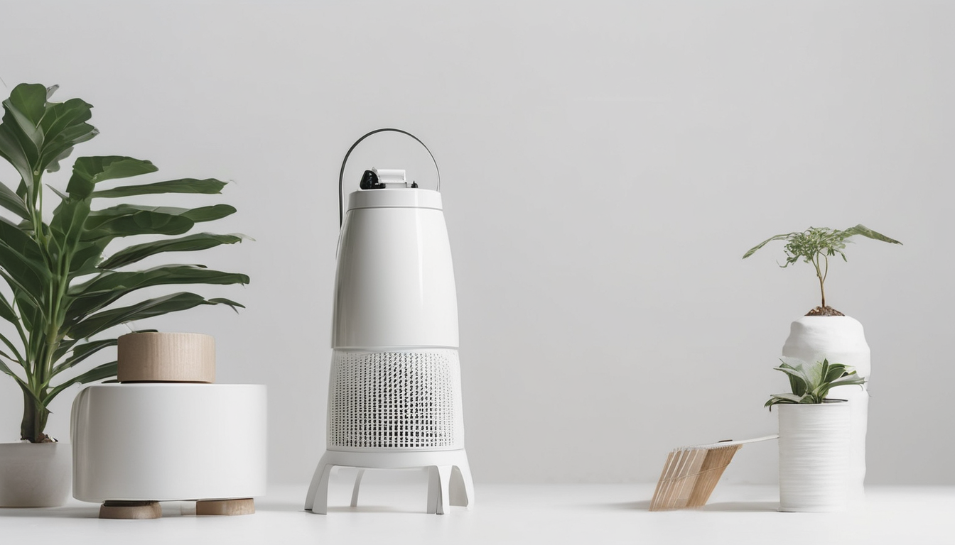 Biogents Mosquito Trap Maintenance and Cleaning Tips - technician servicing trap in Dubai garden