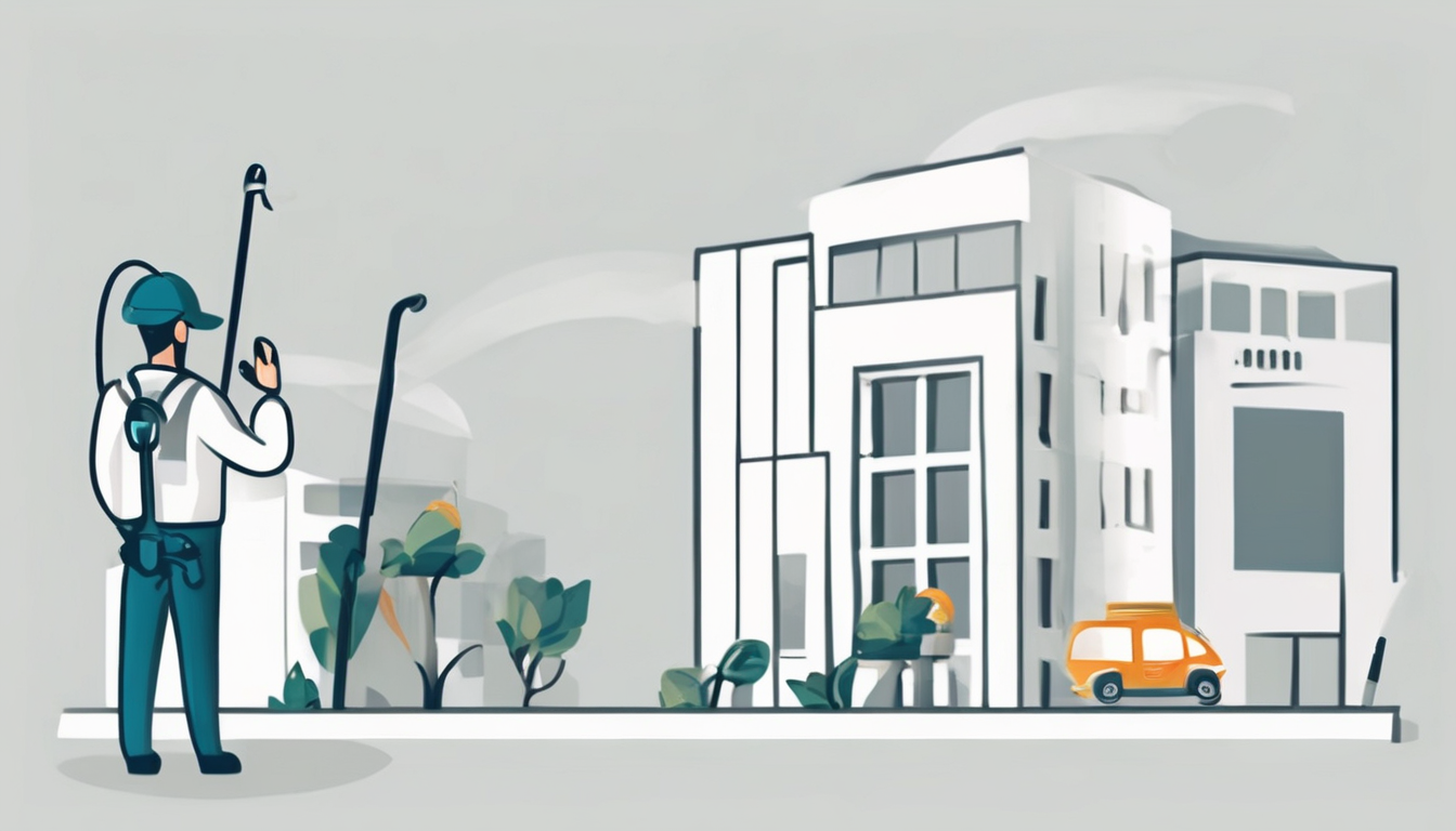 How to Choose a Pest Control Company in Dubai - professional technician inspecting property