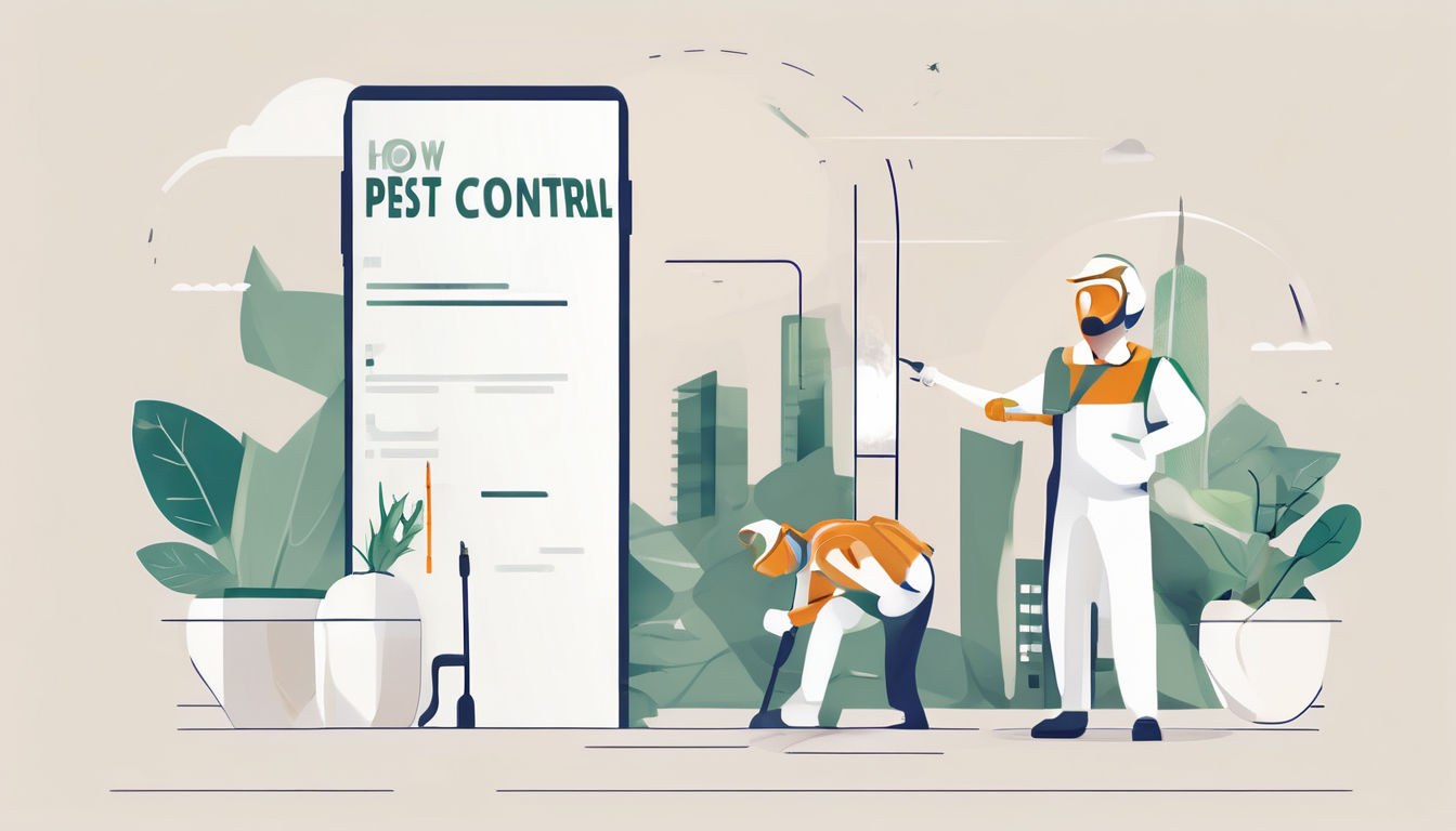 How to Choose a Pest Control Company in Dubai - technician inspecting property