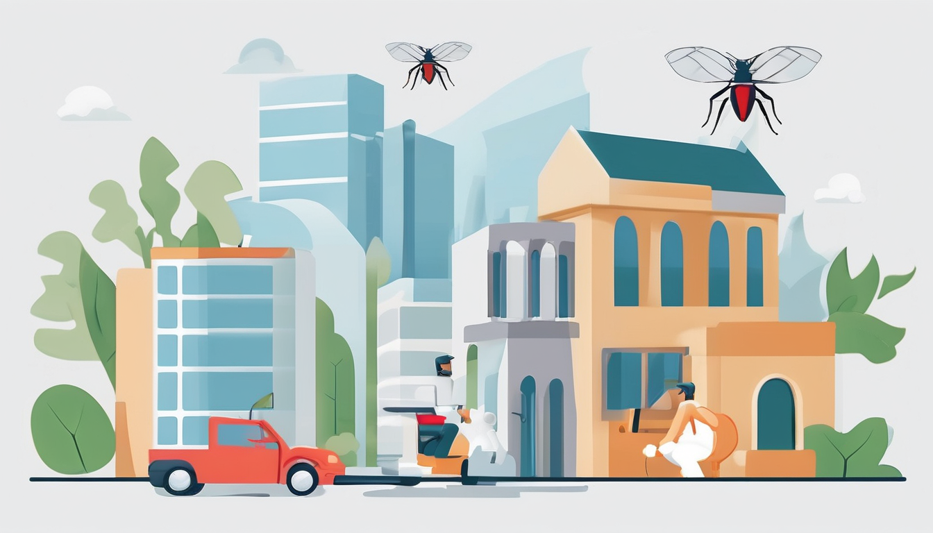 How to Choose Pest Control Services in Dubai - professional technician inspecting property for pest evidence