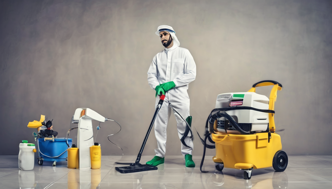 Choosing Pest Control Annual Contracts in Dubai - professional technician inspecting property