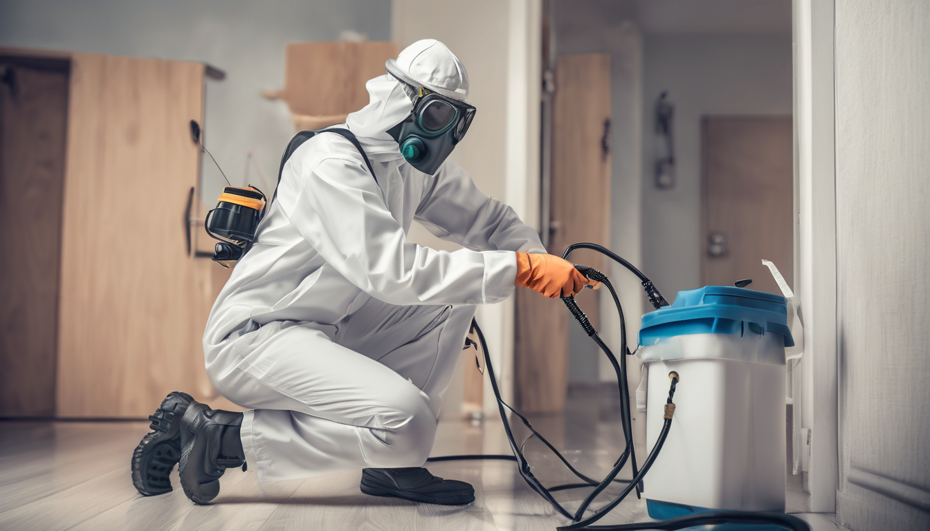 Choosing Pest Control Providers in Dubai - professional technician inspecting property for pest issues