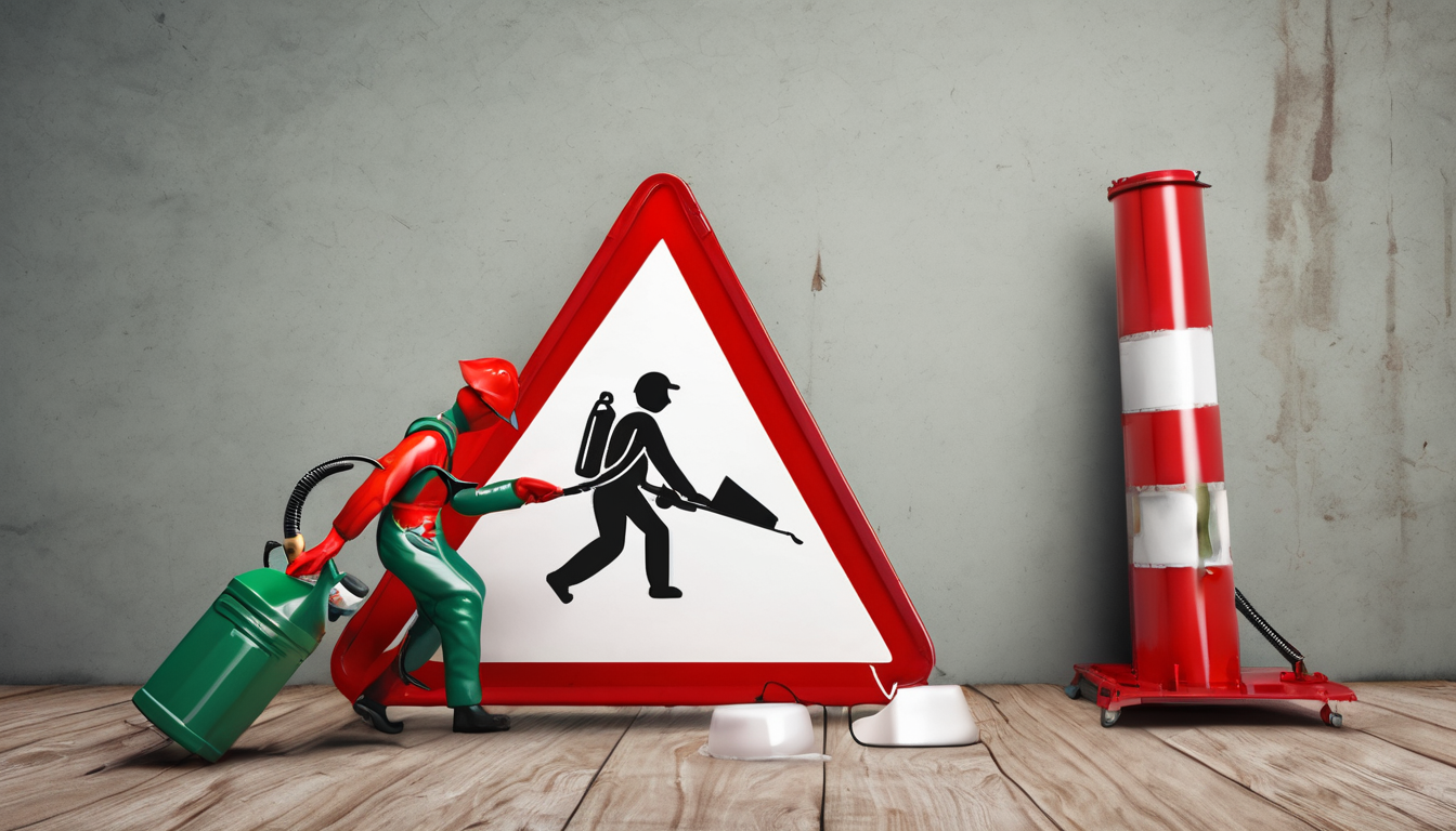 Essential Red Flags When Choosing Pest Control Services - professional technician inspecting Dubai property for pest issues