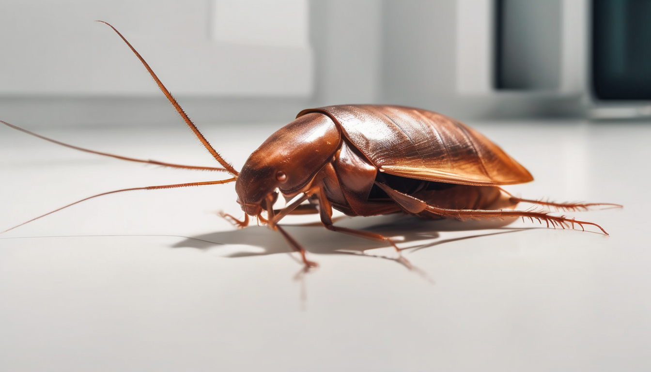 German Cockroach Control for Dubai Villas - technician inspecting kitchen appliance for cockroach harborage