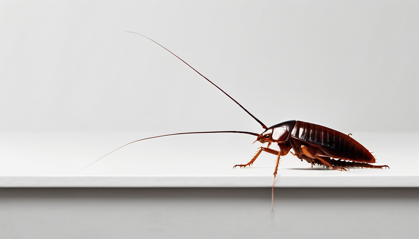 German Cockroach Control Methods for Dubai Apartments - technician inspecting kitchen cabinet