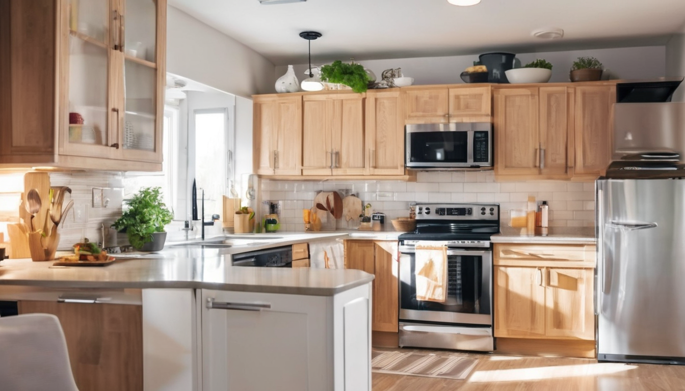 German Cockroach Control Solutions Al Nahda - technician inspecting kitchen cabinets for cockroach activity in Dubai property