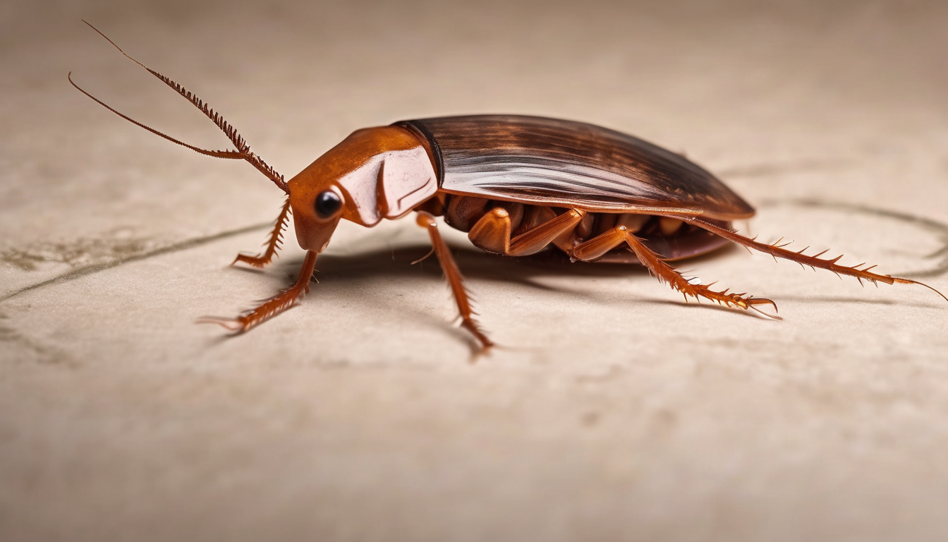 German Cockroach Control Solutions for Dubai Homes - professional technician inspecting kitchen infestation