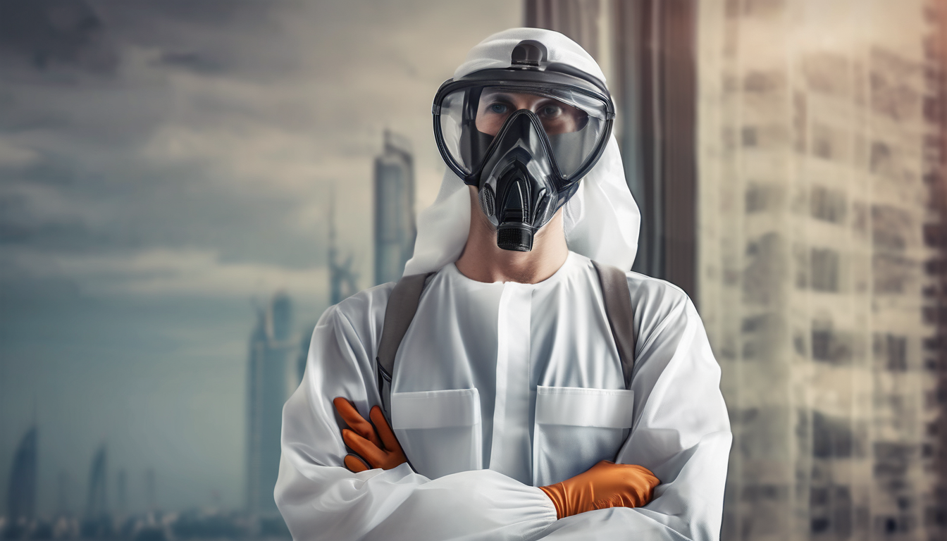 Hidden Costs in Dubai Pest Control Contracts - professional technician inspecting apartment for pest issues