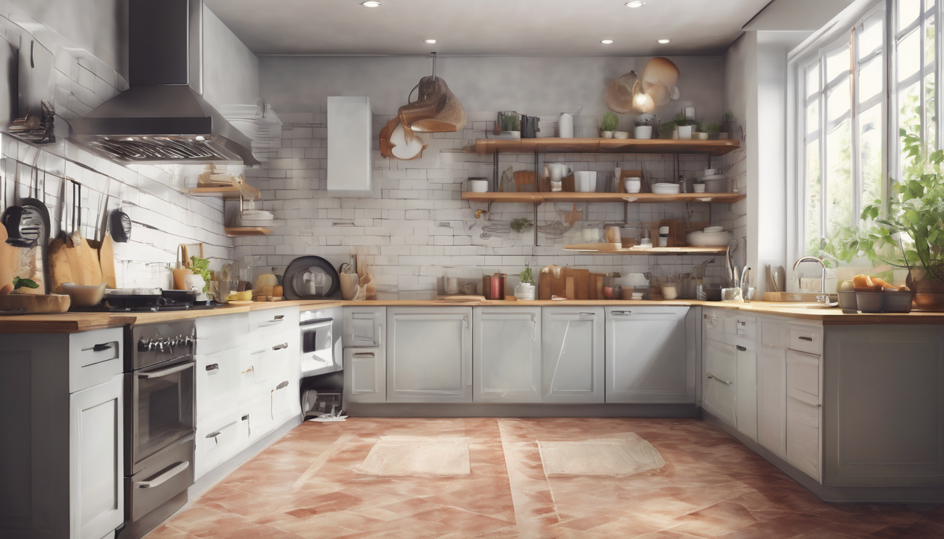 How long after pest control can I use kitchen - professional technician inspecting treated kitchen surfaces in Dubai home