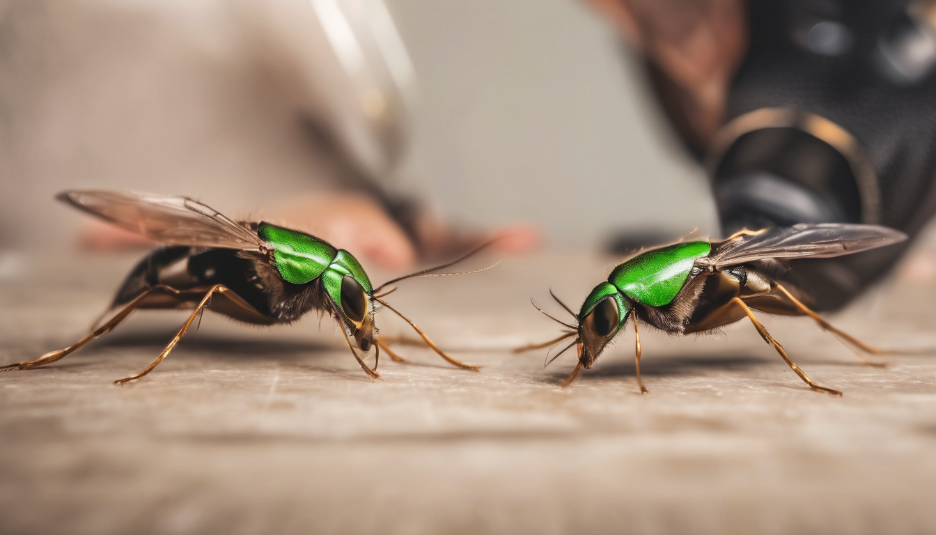 How to Identify Quality Pest Control Companies in Dubai - technician conducting inspection
