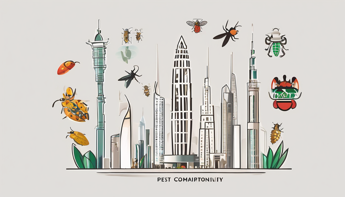 Pest Control Compliance with Dubai Municipality - professional technician conducting inspection