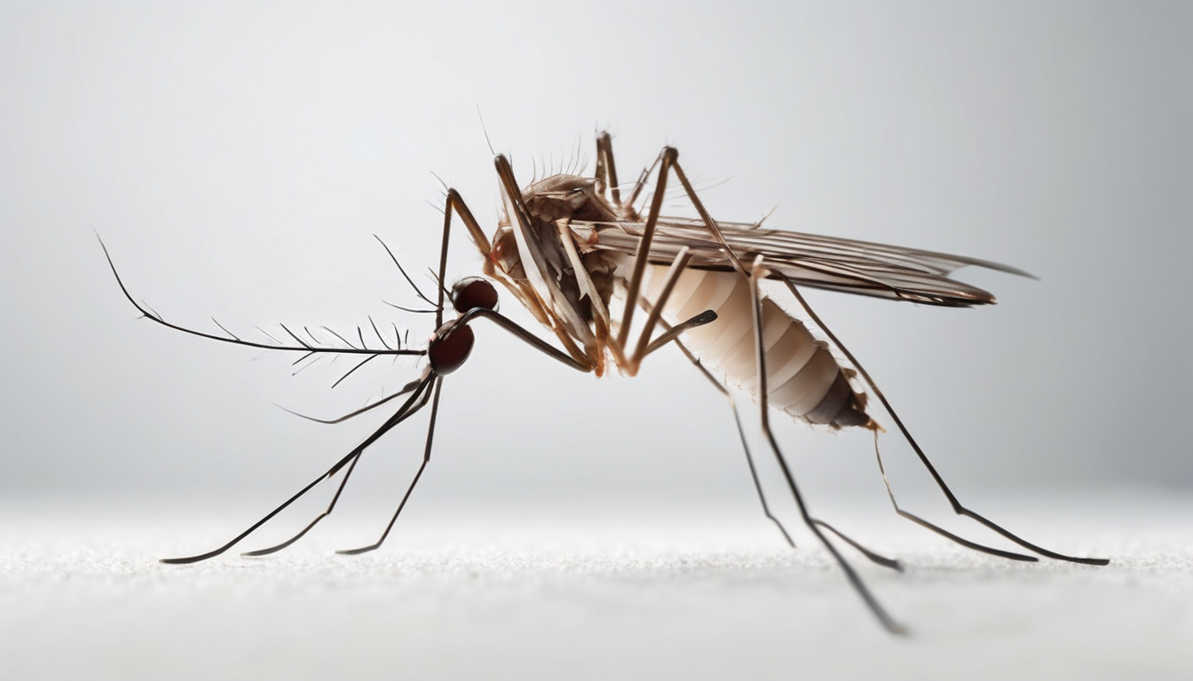 Professional Mosquito Treatment Methods Dubai - technician applying larvicide to standing water