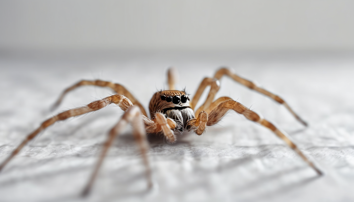 Professional Spider Treatment Options in Dubai - technician inspecting spider web corner