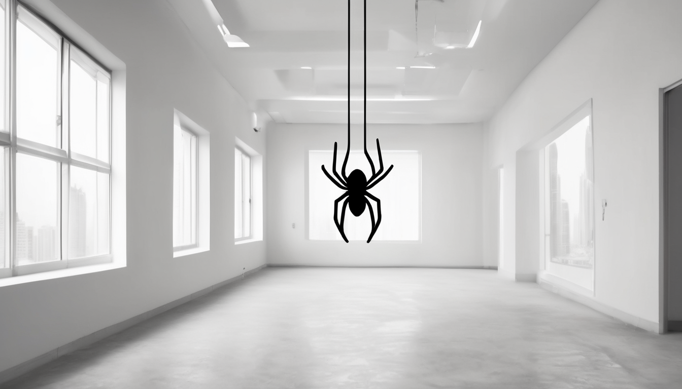 Safe Spider Removal for Dubai Commercial Properties - professional technician inspecting commercial building exterior