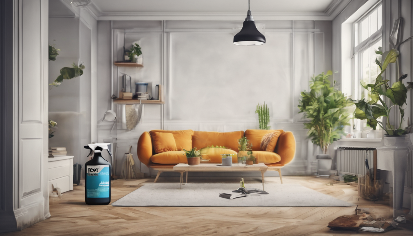 What to clean after pest control treatment - kitchen surfaces cleaning guide