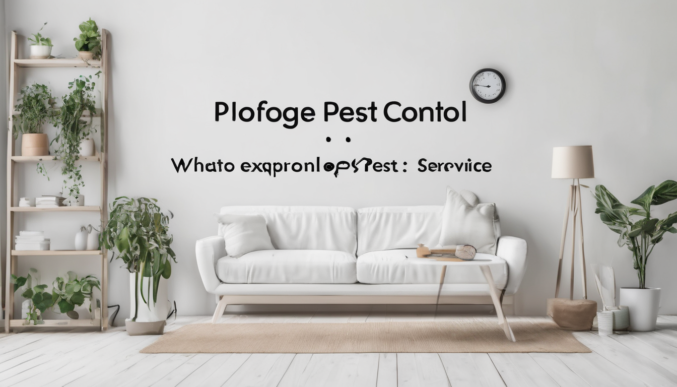 What to Expect During Professional Pest Control Service - technician inspecting Dubai property