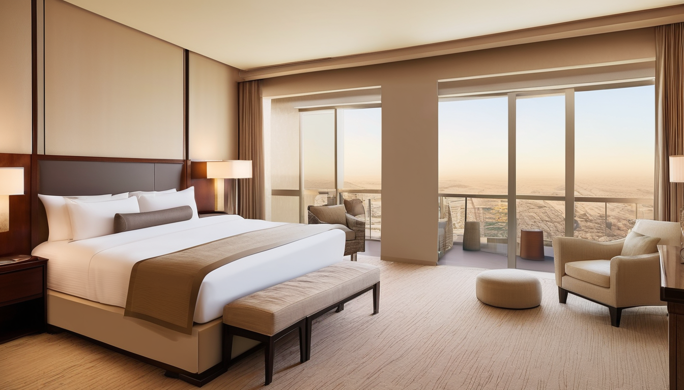 Bed Bug Heat Treatment for Dubai Hotels - professional technician monitoring hotel room temperatures during heat treatment process