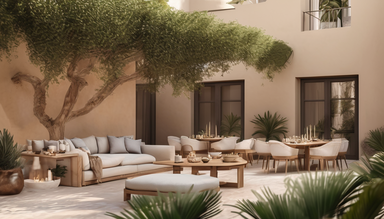 Mosquito Prevention for Dubai Outdoor Dining - professional technician inspecting restaurant patio