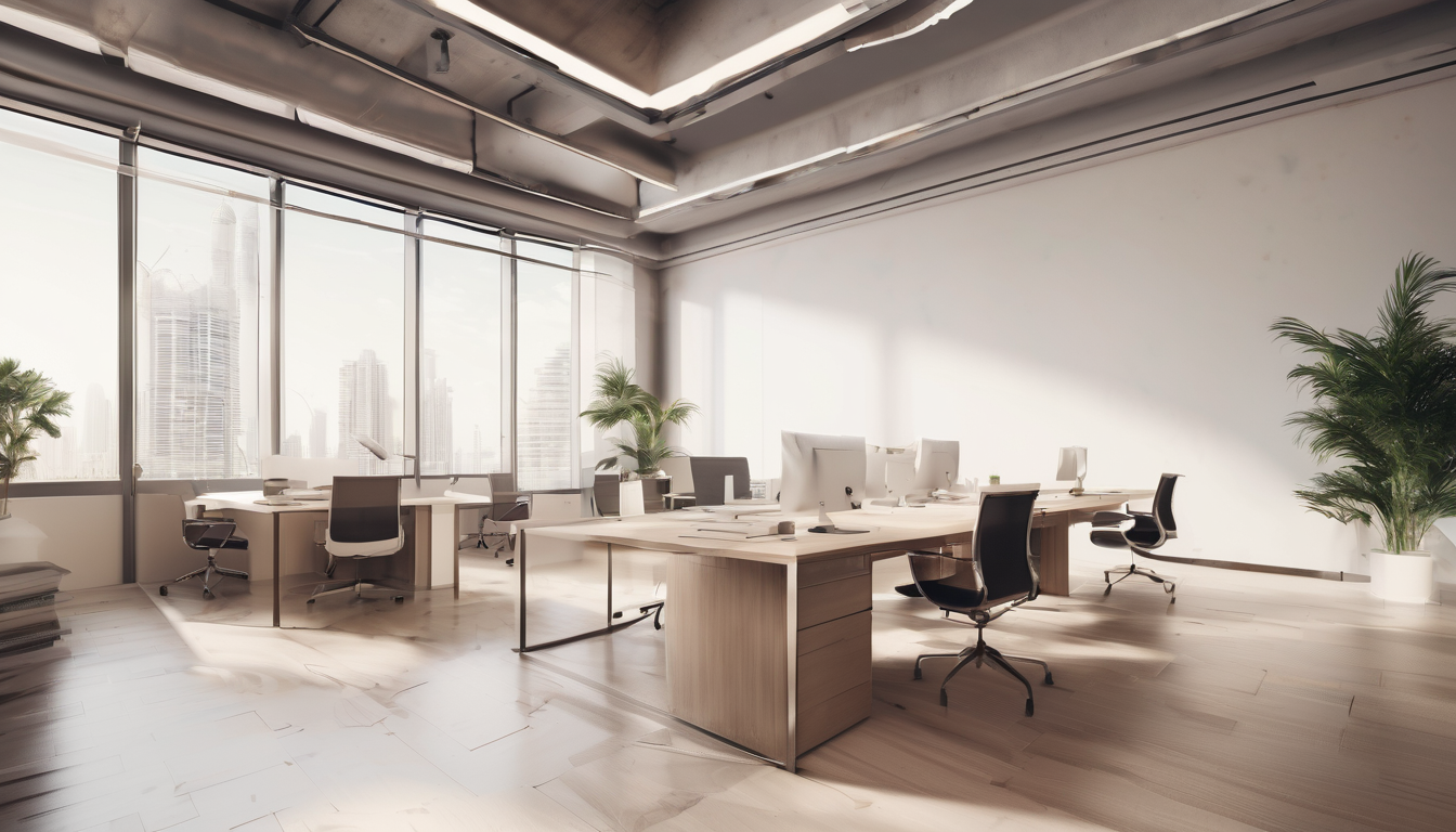 Office Pest Monitoring Contracts Dubai Annual Plans - professional technician inspecting office building